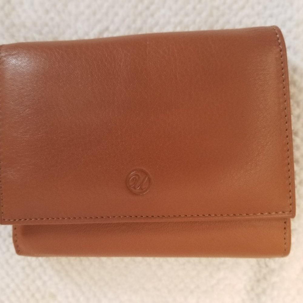 New all leather wallet